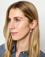Load image into Gallery viewer, Small Incandescence Earrings in Rose Quartz

