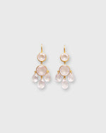Load image into Gallery viewer, Small Gabrielle D'Estrees Earrings in Rose Quartz
