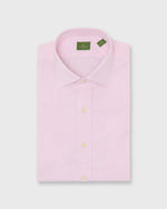 Load image into Gallery viewer, Spread Collar Dress Shirt in Pink Bengal Stripe Poplin
