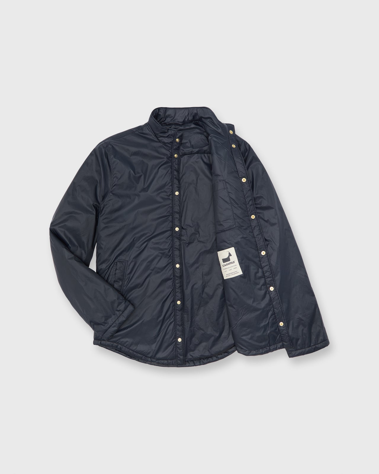 Cashpad Traveler's Jacket in Navy Nylon