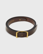Load image into Gallery viewer, 1" Reversible Conroy Belt in Chocolate Brown Bridle
