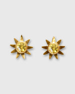 Load image into Gallery viewer, Sunshine Stud Earrings in Citrine

