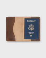 Load image into Gallery viewer, Passport Holder in Medium Brown Bridle Leather
