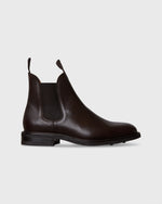 Load image into Gallery viewer, Chelsea Boot in Dark Brown Utah Grain Calfskin
