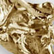 Rattlesnake Rib Cuff in Vermeil