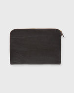 Load image into Gallery viewer, Zip Laptop Case in Chocolate Sharkskin

