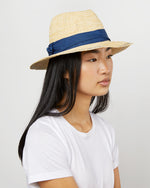 Load image into Gallery viewer, Rise N' Shine Hat in Oatmeal/Cadet
