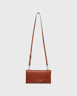 Load image into Gallery viewer, Envelope Crossbody Bag in Golden Leather
