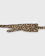 Load image into Gallery viewer, Asymmetrical Loop Thru Belt in Mini Leopard Printed Calf Leather
