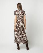 Load image into Gallery viewer, Sporty Swing Dress in Watermarble Jersey
