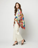 Load image into Gallery viewer, Foulard Shirt in Taormina Placée Ivory Twill Silk
