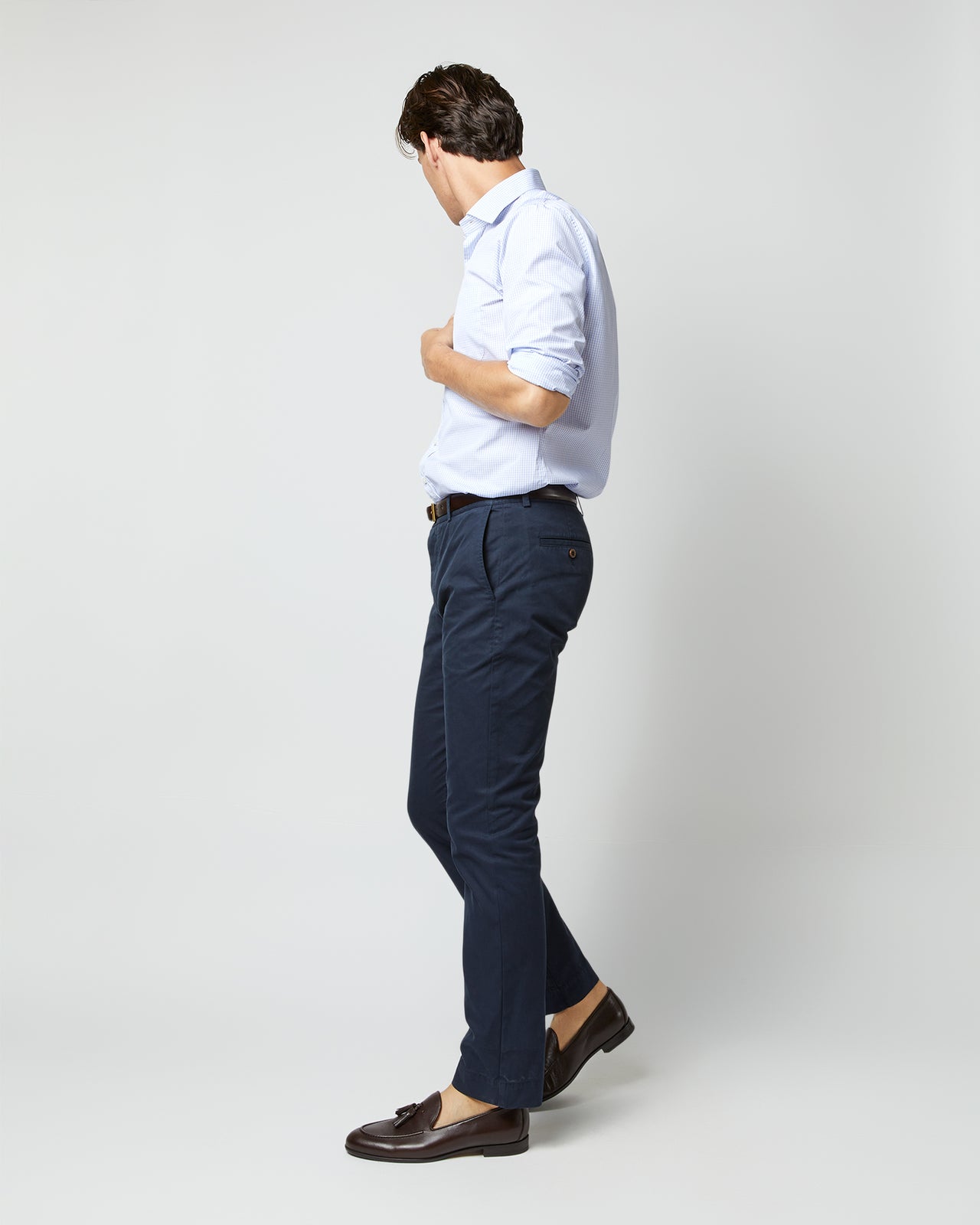 Garment-Dyed Field Pant in Navy AP Twill