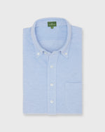 Load image into Gallery viewer, Knit Button-Down Popover Shirt in Sky Oxford Pima Pique
