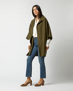 Load image into Gallery viewer, Kimono Coat in Moss Green
