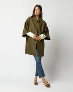 Load image into Gallery viewer, Kimono Coat in Moss Green
