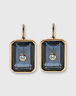 Load image into Gallery viewer, Tile Earrings in Denim
