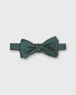 Load image into Gallery viewer, Silk Bow Tie in Forest/Blue/Gold Foulard
