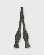Load image into Gallery viewer, Silk Bow Tie in Forest Duck
