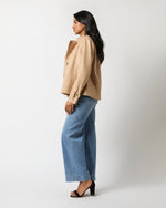 Load image into Gallery viewer, Cropped Trench Coat in Beige
