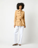 Load image into Gallery viewer, Safari Jacket in Khaki Suede

