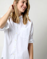 Load image into Gallery viewer, Weekender Shirt in White Poplin
