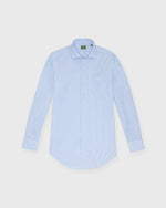 Load image into Gallery viewer, Otto Handmade Sport Shirt in Blue/White Bengal Stripe Cotolino
