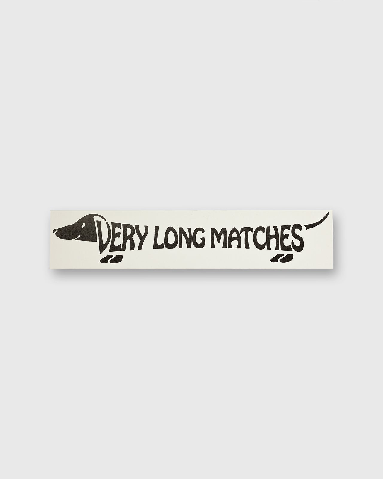 Long Match Box in Dachshund