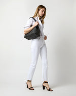 Load image into Gallery viewer, Mercato Handwoven Tote in Black Leather
