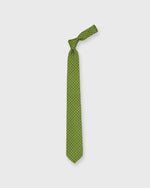 Load image into Gallery viewer, Silk Print Tie in Moss/Navy Multi Flower
