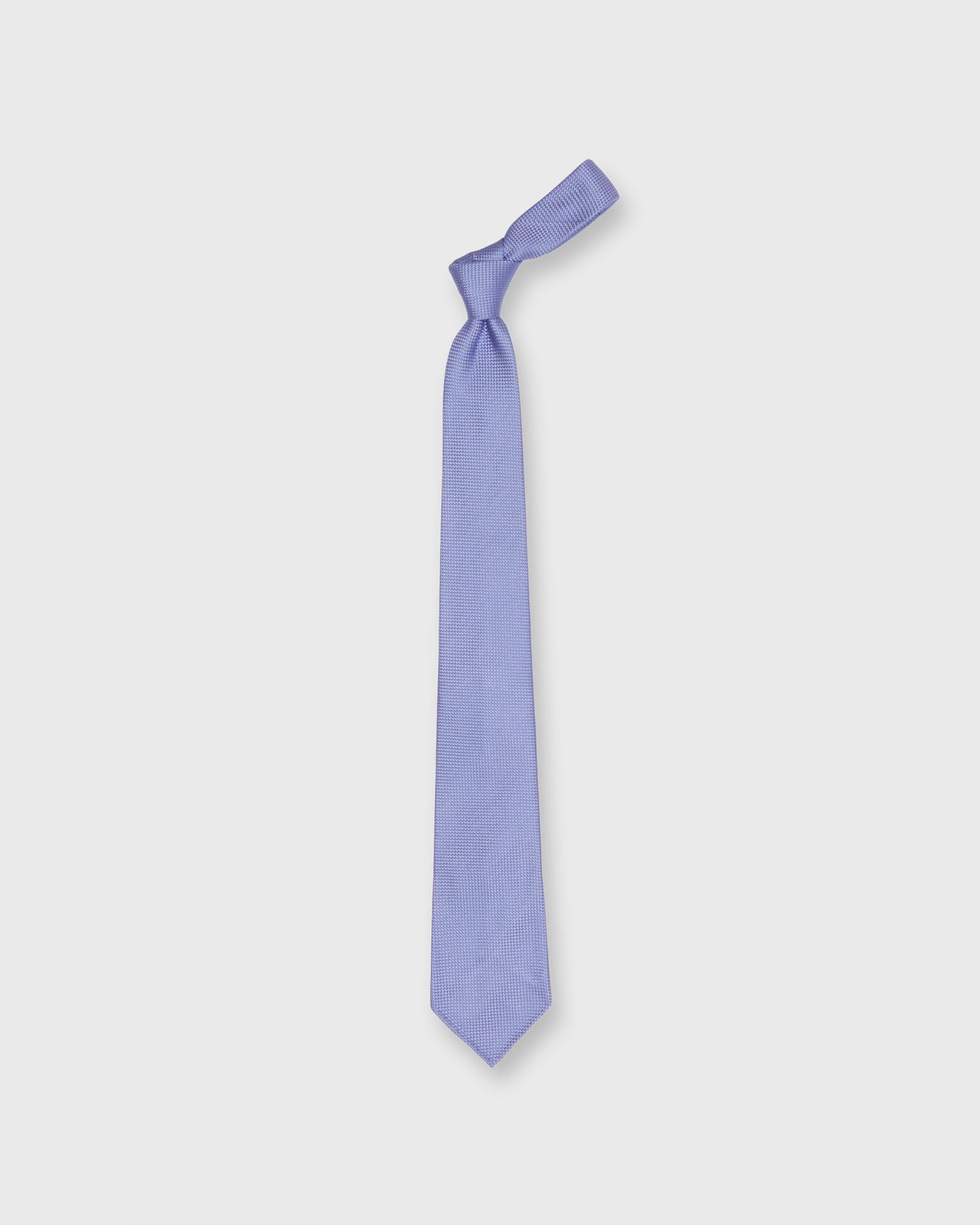 Silk Jacquard Tie in Periwinkle