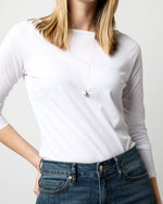 Load image into Gallery viewer, Organic Pendant Necklace in Silver
