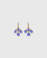Load image into Gallery viewer, Small Candeliere Earrings in Tanzanite

