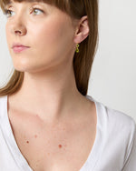 Load image into Gallery viewer, Extra Small Incandescence Hook Earrings in Peridot
