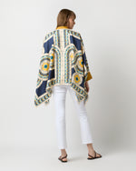 Load image into Gallery viewer, Foulard Shirt in Blue Mudejar Placée Silk Twill
