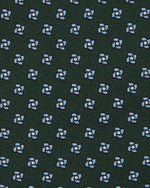 Load image into Gallery viewer, Silk Print Tie in Hunter/Sky Pinwheel
