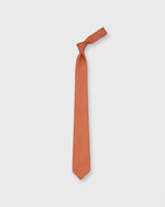 Load image into Gallery viewer, Silk Print Tie in Orange/Blue Dot Square
