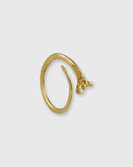 Load image into Gallery viewer, Rattlesnake Rib Ring in Vermeil
