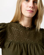 Load image into Gallery viewer, Kassi Top in Militaire

