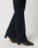Load image into Gallery viewer, Sloane Trouser Jean in Dark Indigo Stretch Denim
