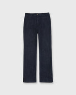 Load image into Gallery viewer, Sloane Trouser Jean in Dark Indigo Stretch Denim
