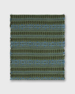 Load image into Gallery viewer, Fair Isle Scarf in Olive Multi Extra Fine Merino
