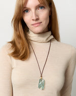 Load image into Gallery viewer, Vetri Cord Necklace in Aqua

