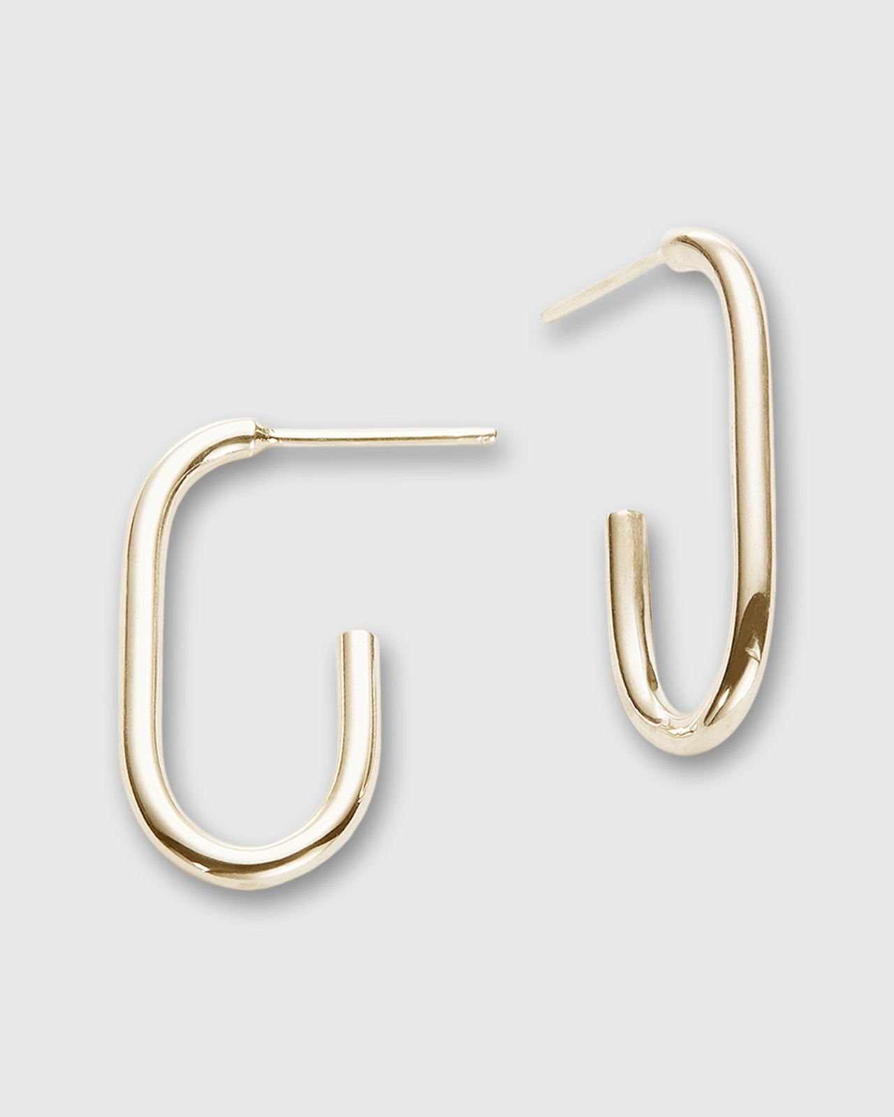 Link Earrings in Gold