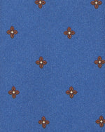 Load image into Gallery viewer, Silk Print Tie in Blue/Barn Flower
