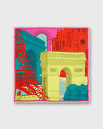 Load image into Gallery viewer, Paris Square Scarf in Red
