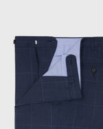 Load image into Gallery viewer, Virgil No. 3 Suit in Char Blue/Sky Windowpane Plainweave
