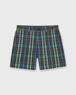 Load image into Gallery viewer, Field Short in Riviera/Green/Yellow Madras
