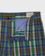 Load image into Gallery viewer, Field Short in Riviera/Green/Yellow Madras
