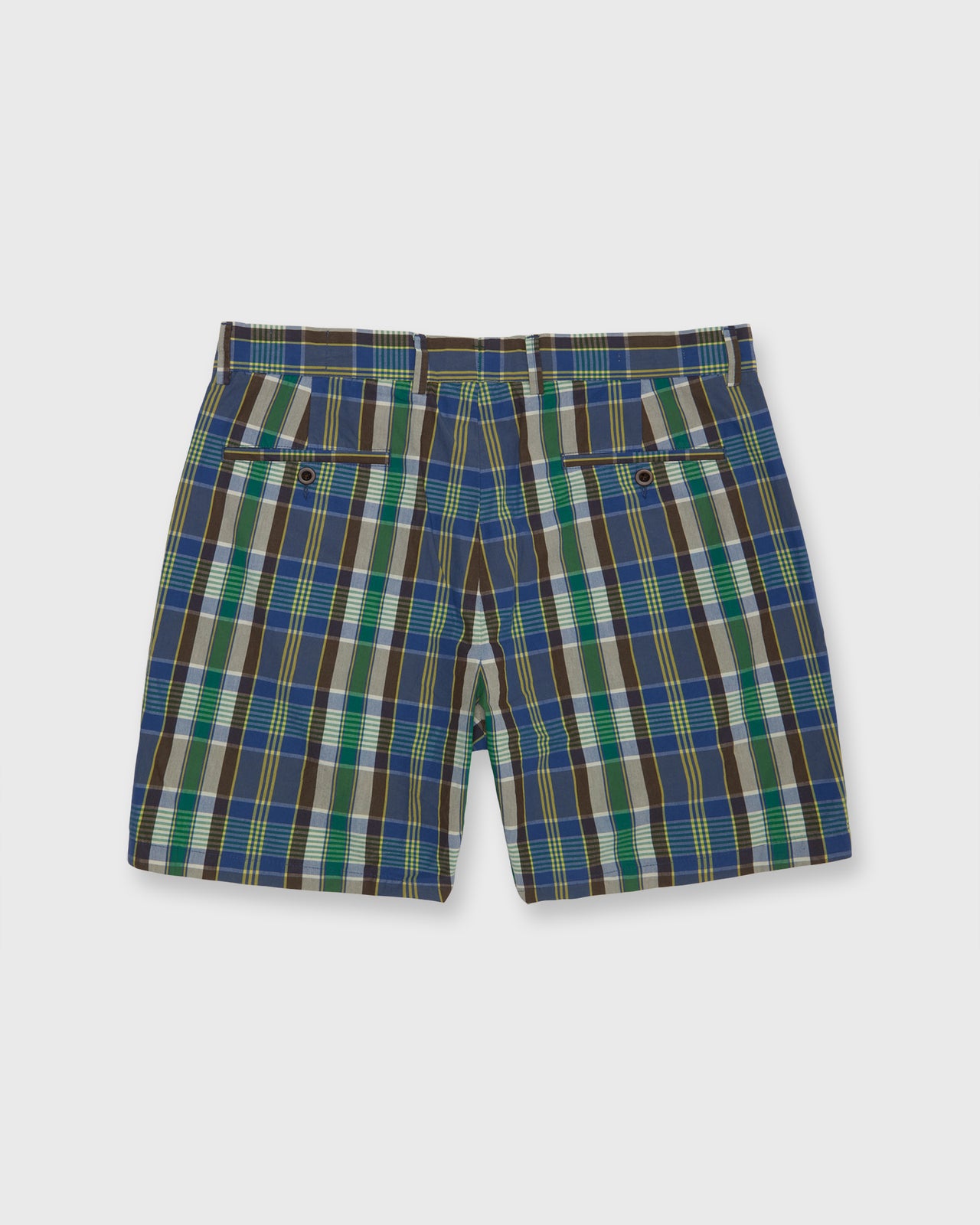 Field Short in Riviera/Green/Yellow Madras