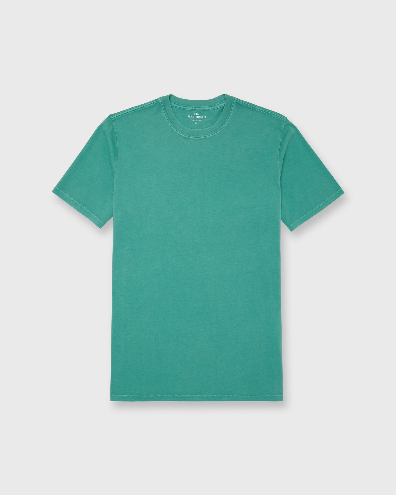 Short-Sleeved Tee in Lovat Pima Cotton